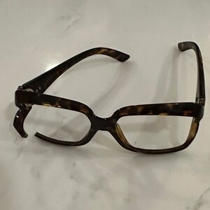 Gucci Tortoise Shell Women's Glasses for parts Only
